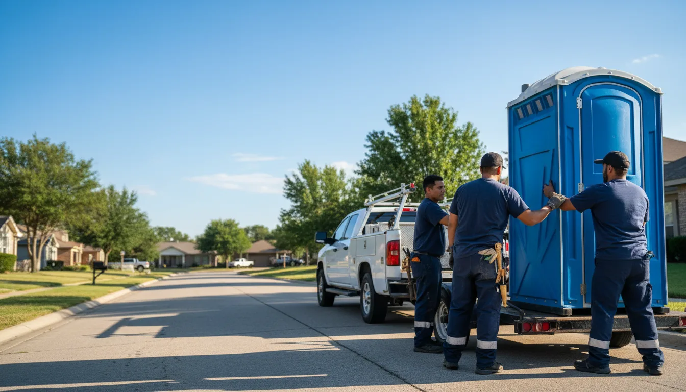 Portable Toilet Rental in Alba, TX near me